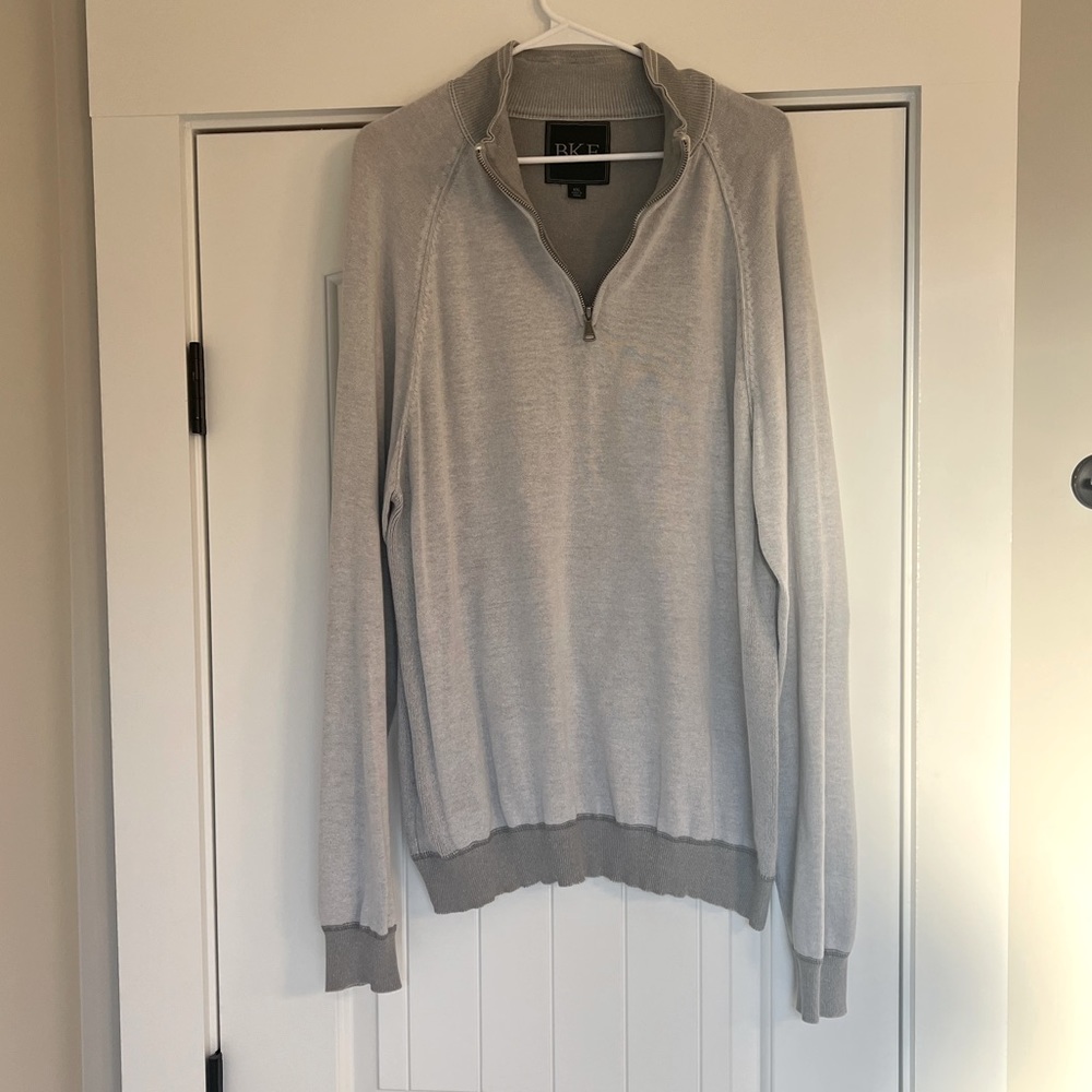 Mens BKE long sleeve quarter zip